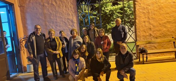 En la tardecita de hoy la Comisión de D.D.H.H. junto al presidente Mtro. Marcirio Pérez recibieron al grupo de Alzheimer