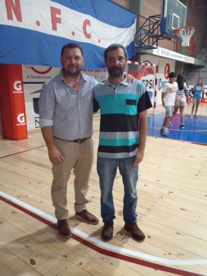 El Presidente Pablo Alves Menoni participó de la inauguración del piso flotante, vestuarios nuevos y cantina de Nacional Fútbol Club.