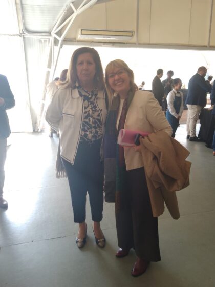 La vicepresidenta Mtra. Elda Albarenque estuvo presente en el Lanzamiento de Radioterapia del Norte.