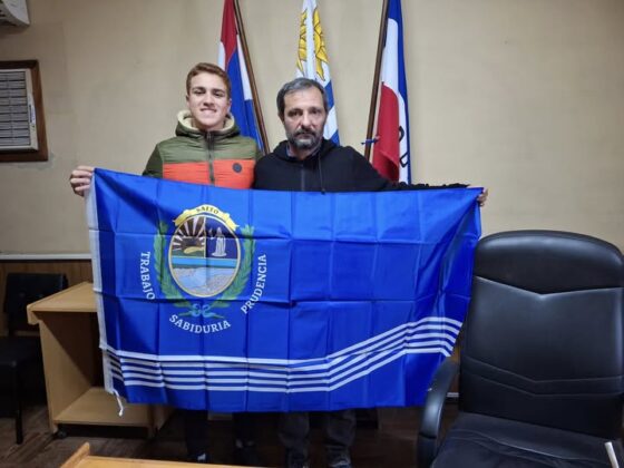 En la tarde de hoy el Presidente Pablo Alves Menoni recibió la visita de Tadeo Volpi.